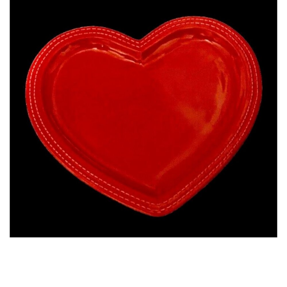 Pottery Barn Kids Heart Shaped Stonewear Serving Tray 14 in. Valentine’s Day